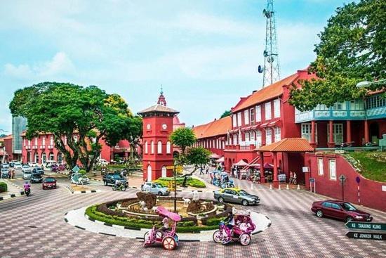 Apartamento Sofea Garden Malacca Exterior foto
